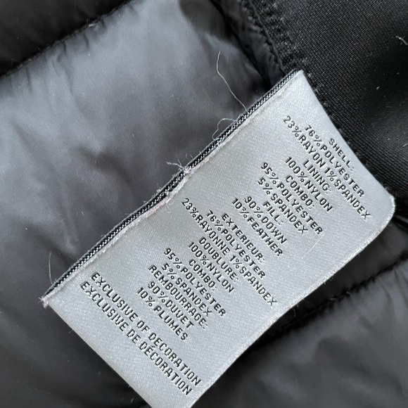 Zac Posen Down Blue and Black Coat size Medium - Picture 6 of 6